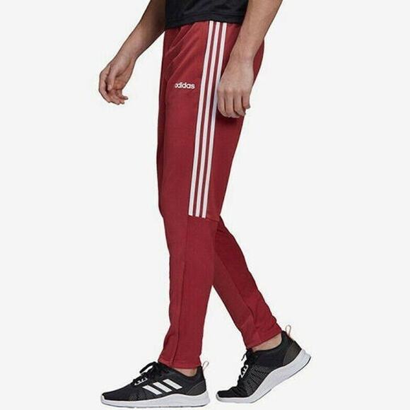 Adidas Mens Size XL Sereno 19 Tapered Training Pants Legacy Red GD3782 NEW - Picture 1 of 5